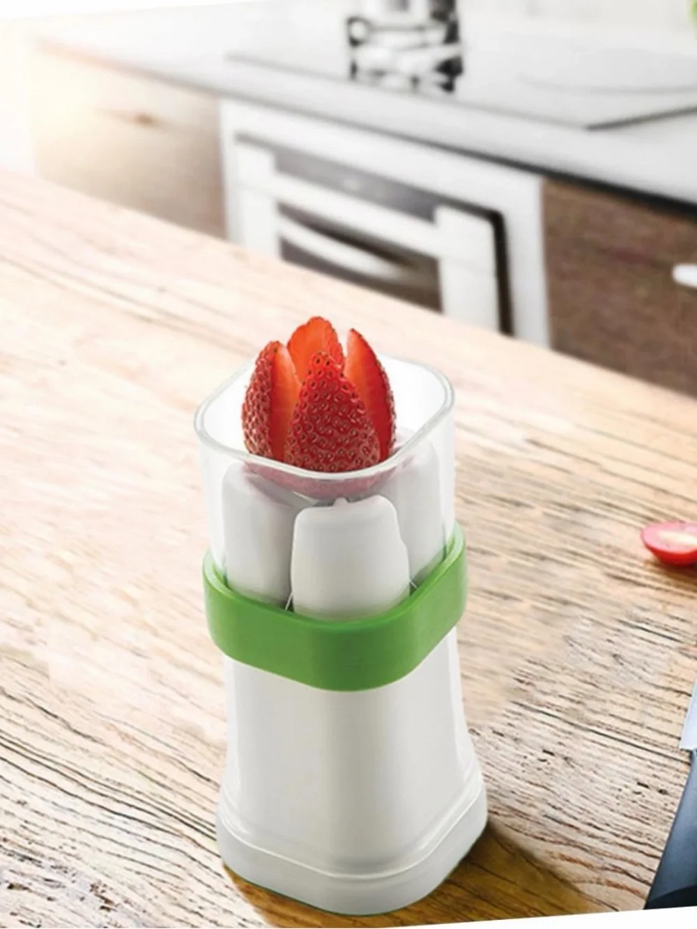 Five Assorted Kitchen Gadgets - Green, Orange & Red